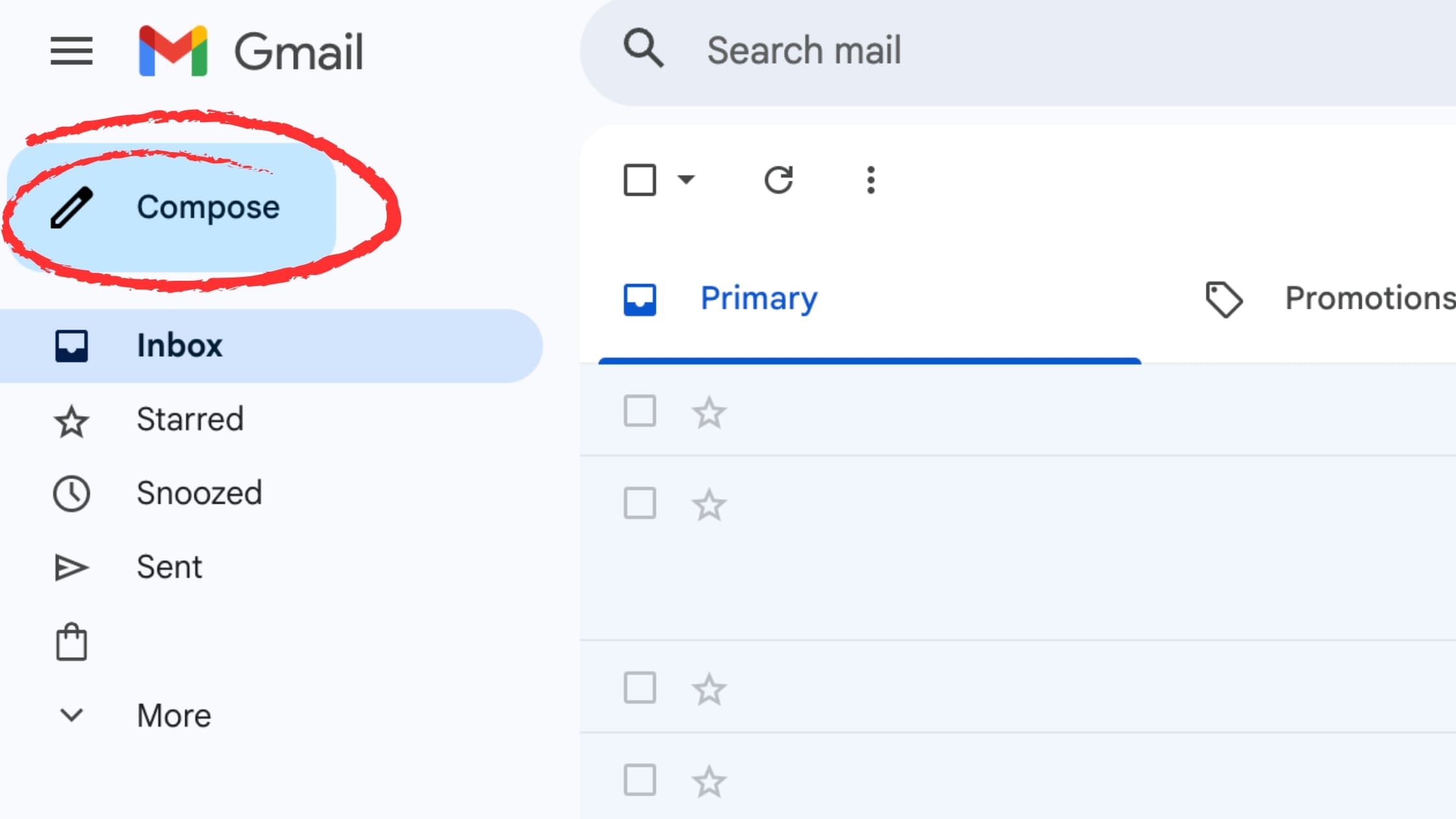 How to send large files via Gmail: Step 1