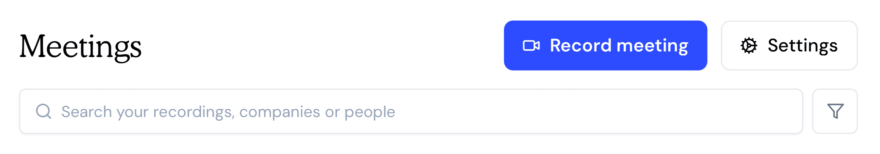 Search by person or organization - fyxer new feature